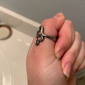 James Avery heart to heart ring